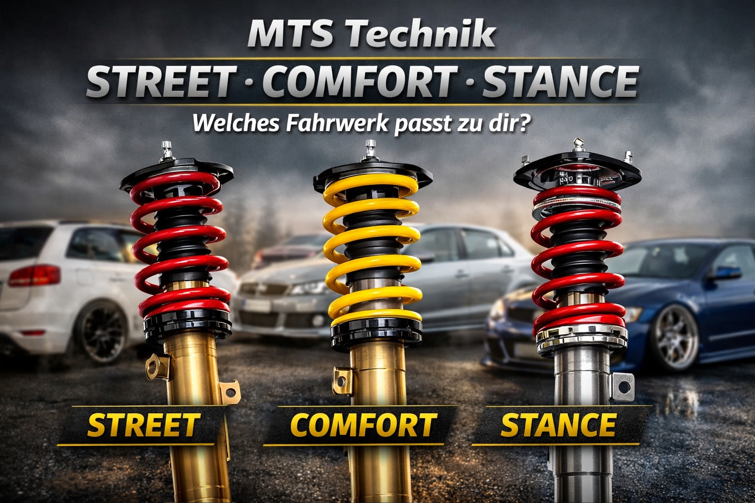 MTS Technik Street, Comfort o Stance – ¿qué suspensión roscada es la adecuada para ti? - MTS Technik Street, Comfort o Stance – ¿qué suspensión roscada es la adecuada para ti?