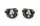 Copelas MTS regulables camber / caster para eje delantero compatibles con Ford USA MUSTANG 6 Coupé 5.2 Shelby GT500 567 KW MTSCP47SET