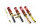 Suspensión roscada MTS Street Gold compatible con Volkswagen POLO II (86C/80) 1.3 37 KW MTSGWVW14