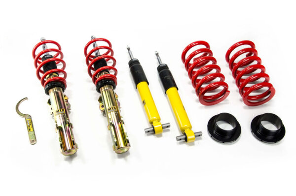 Suspensión roscada MTS Street Gold compatible con Ford USA MUSTANG 6 Convertible 5.0 V8 310 KW MTSGWFO24