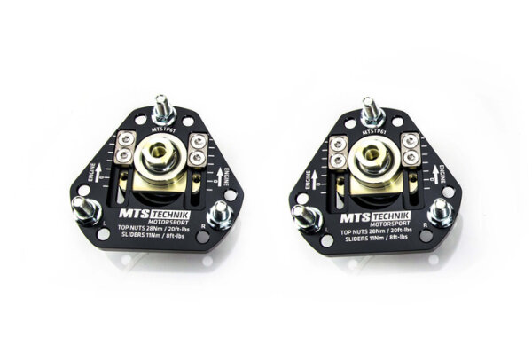 Placas de caída camber / caster MTS regulables para eje delantero compatibles con Honda CIVIC IX Tourer (FK) 1.6 i-DTEC (FK3) 88 KW MTSCP61SET