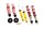 Suspensión roscada MTS Street Gold compatible con BMW 5 Touring (E61) 520 i 120 KW MTSGWBM38