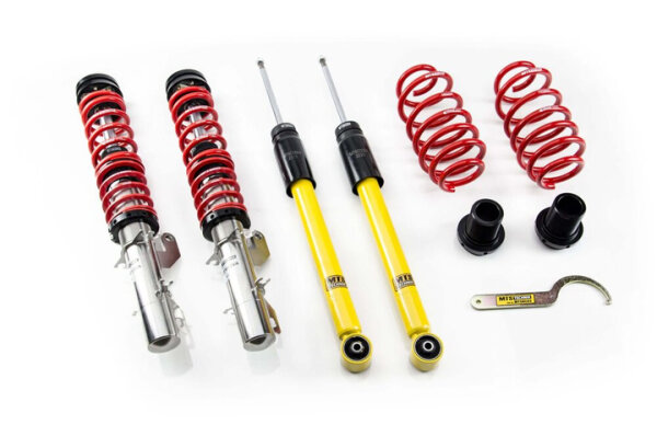 Suspensión roscada MTS Comfort Inox compatible con Volkswagen BORA Variant (1J6) 1.8 T 132 KW XMTSGWVW87-C
