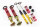 Suspensión roscada MTS Street Gold compatible con BMW 3 (E36) 318 i 83 KW MTSGWBM98