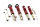 Suspensión roscada MTS Stance Gold compatible con Mini MINI Cabriolet (R57) Cooper 90 KW MTSGWMM03-S