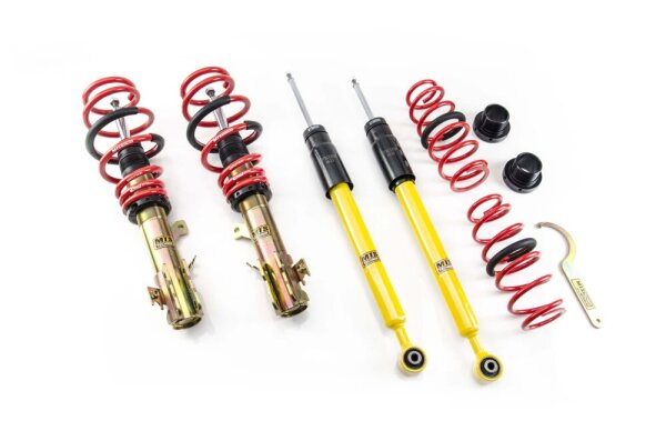 Suspensión roscada MTS Street Gold compatible con Mazda 2 (DE/DH) 1.3 (DE3FS) 66 KW MTSGWFO12
