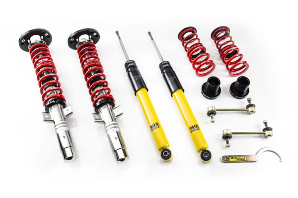 Suspensión roscada MTS Comfort Inox compatible con BMW 3 Compact (E46) 318 td 85 KW XMTSGWBM118-C