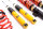 Suspensión roscada MTS Street Gold compatible con BMW 8 (E31) 850 i, Ci 220 KW MTSGWBM48