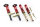 Suspensión roscada MTS Street Gold compatible con Audi 80 B1 sedán (80/82) 1.3 40 KW MTSGWAU73