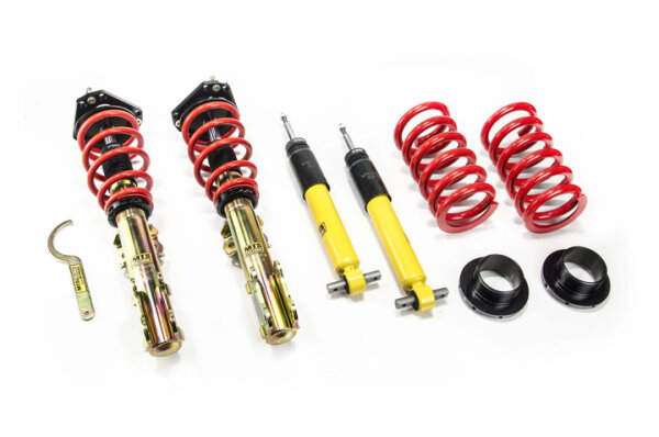 Suspensión roscada MTS Street Gold compatible con Ford USA MUSTANG 6 Convertible 2.3 EcoBoost 233 KW MTSGWFO25