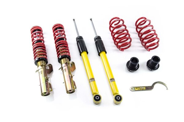 Suspensión roscada MTS Street Gold compatible con Seat LEON (1M) 1.8 20V 92 KW MTSGWVW10