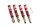 Suspensión roscada MTS Comfort Gold compatible con Volkswagen GOLF III (1H1) 1.8 Syncro (1HX1) 66 KW MTSGWVW95-C