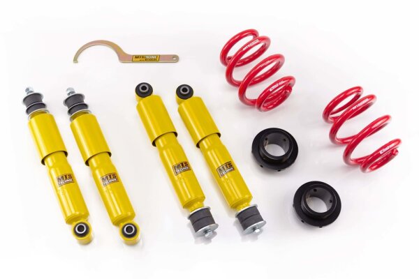 Suspensión roscada MTS Street Gold compatible con Volkswagen TRANSPORTER T4 Bus (70/7D) 2.5 TDI 65 KW MTSGWVW13