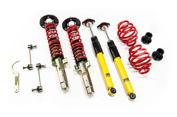 Suspensión roscada MTS Comfort Gold compatible con BMW 3 (E46) 318 d - 85 KW MTSGWBM100-C