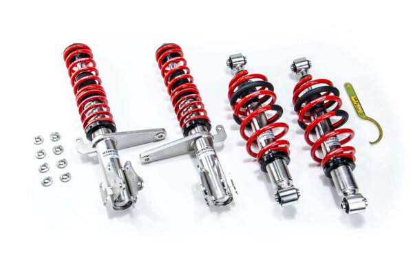 Suspensión roscada MTS Comfort Inox compatible con Audi 80 B4 Avant (8C) 2.0 E 16V quattro - 103 KW XMTSGWAU36-C