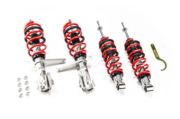Suspensión roscada MTS Comfort Inox compatible con Audi 80 B4 Avant (8C) 2.8 - 128 KW XMTSGWAU34-C