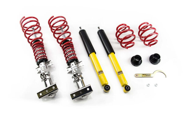 Suspensión roscada MTS Comfort Inox compatible con BMW 3 Compact (E36) 318 ti - 103 KW XMTSGWBM02-C