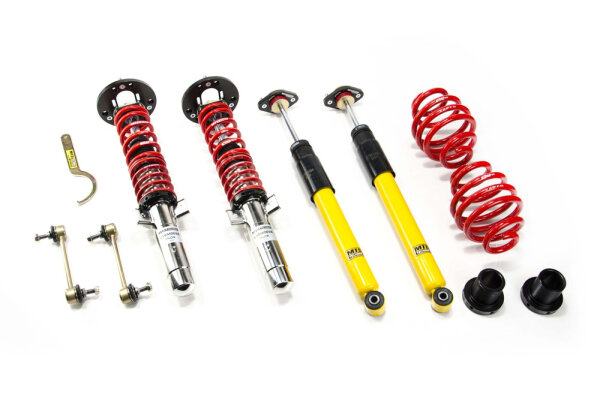 Suspensión roscada MTS Comfort Inox compatible con BMW 3 Compact (E46) 316 ti - 85 KW XMTSGWBM100-C