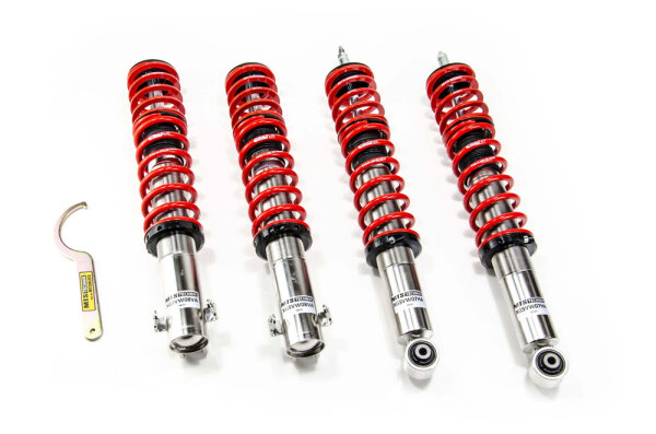 Suspensión roscada MTS Comfort Inox compatible con Volkswagen POLO III (6N1) 45 1.0 - 33 KW XMTSGWVW27-C