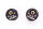 Placas de caída camber / caster MTS regulables para eje delantero compatibles con Audi 80 B2 sedán (81/85) 1.6 - 55 KW MTSCP21SET