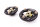 Placas de caída camber / caster MTS regulables para eje delantero compatibles con BMW 3 Touring (E91) 325 i - 160 KW MTSCP25SET