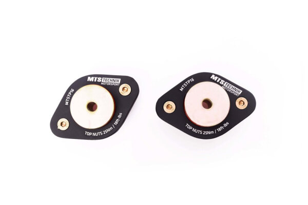 Placas de caída MTS de poliuretano para eje trasero compatibles con BMW 3 Compact (E46) 316 ti - 85 KW MTSCP16SET