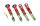 Suspensión roscada MTS Stance Gold compatible con BMW 5 (E60) 520 i - 125 KW MTSGWBM106-S