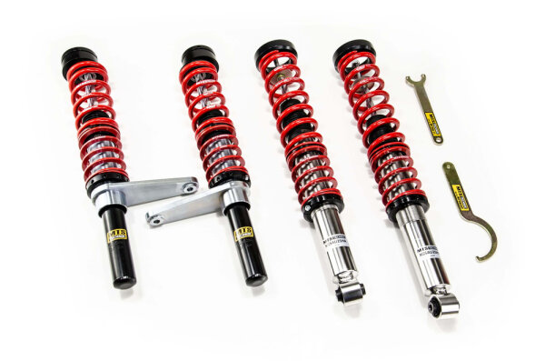 Suspensión roscada MTS Stance Inox compatible con Audi 80 B2 sedán (81/85) 1.6 - 54 KW XMTSGWVW112-S