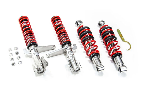 Suspensión roscada MTS Stance Inox compatible con Audi 80 B4 sedán (8C) 2.6 quattro - 110 KW XMTSGWAU36-S