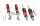 Suspensión roscada MTS Stance Inox compatible con Audi 80 B4 sedán (8C) 2.0 - 66 KW XMTSGWAU34-S