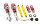 Suspensión roscada MTS Stance Inox compatible con Opel ASTRA H sedán (A04) 1.7 CDTi (L69) - 81 KW XMTSGWOP10-S