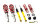 Suspensión roscada MTS Stance Inox compatible con Seat IBIZA V (KJ) 1.6 TDI - 59 KW XMTSGWAU54-S