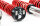 Suspensión roscada MTS Stance Inox compatible con Volkswagen JETTA II (19E/1G2) 1.3 - 40 KW XMTSGWVW86-S