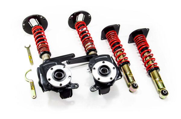Suspensión roscada MTS Street Gold compatible con Audi 100 C3 Avant (44) 2.0 E - 85 KW MTSGWAU66