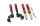Suspensión roscada MTS Street Gold compatible con Audi 80 B2 sedán (81/85) 1.6 - 55 KW MTSGWVW80