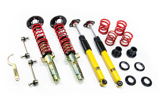 Suspensión roscada MTS Street Gold compatible con BMW 3 (E46) 316 i - 85 KW MTSGWBM100