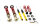 Suspensión roscada MTS Street Gold compatible con BMW 3 Coupé (E36) 318 is - 103 KW MTSGWBM116