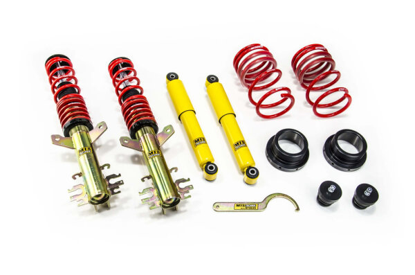 Suspensión roscada MTS Street Gold compatible con Fiat 500 C (312) 1.4 (312CXC1B, 312AXC1B) - 74 KW MTSGWFI03