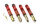 Suspensión roscada MTS Street Gold compatible con Seat IBIZA II (6K) 1.6 i - 55 KW MTSGWVW90