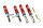 Suspensión roscada MTS Street Inox compatible con Audi 80 B1 sedán (80/82) 1.5 - 63 KW XMTSGWAU07