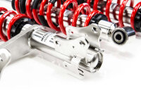 Suspensión roscada MTS Street Inox compatible con Audi 80 B4 Avant (8C) 1.9 TD - 55 KW XMTSGWAU71