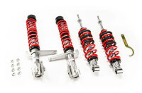 Suspensión roscada MTS Street Inox compatible con Audi 80 B4 Avant (8C) 1.6 E - 74 KW XMTSGWAU71