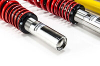 Suspensión roscada MTS Street Inox compatible con Audi A4 B8 (8K) 3.0 TDI quattro - 180 KW XMTSGWAU20