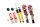 Suspensión roscada MTS Street Gold compatible con Seat LEON SC (5F) 1.6 TDI 81 KW MTSGWVW51