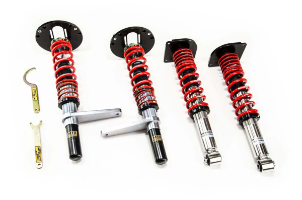 Suspensión roscada MTS Street Inox compatible con Audi A6 C4 Avant (4A) 2.5 TDI - 103 KW XMTSGWAU64