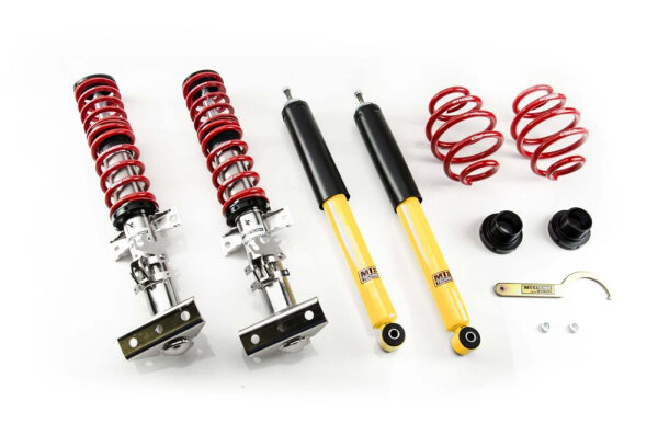 Suspensión roscada MTS Street Inox compatible con BMW 3 Compact (E36) 318 ti - 103 KW XMTSGWBM02