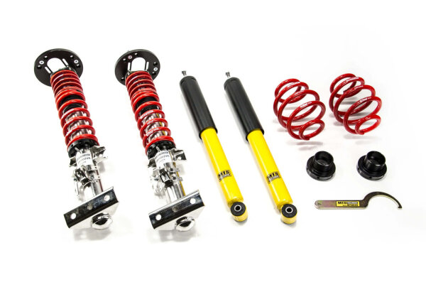 Suspensión roscada MTS Street Inox compatible con BMW 3 Compact (E36) 318 ti - 103 KW XMTSGWBM117