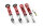 Suspensión roscada MTS Street Inox compatible con BMW 5 (E60) 520 i - 125 KW XMTSGWBM106