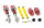 Suspensión roscada MTS Street Inox compatible con Opel ASTRA H (A04) 1.3 CDTI (L48) - 66 KW XMTSGWOP10