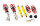 Suspensión roscada MTS Street Inox compatible con Opel ZAFIRA / ZAFIRA FAMILY B (A05) 1.6 (M75) - 85 KW XMTSGWOP28